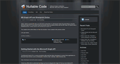 Desktop Screenshot of nullablecode.com